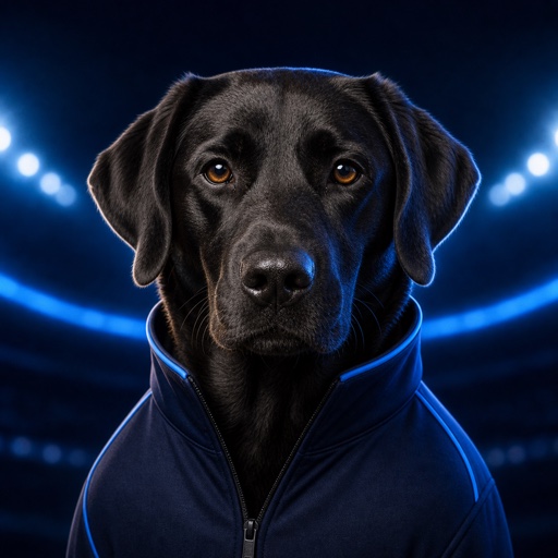 Luna profile portrait
